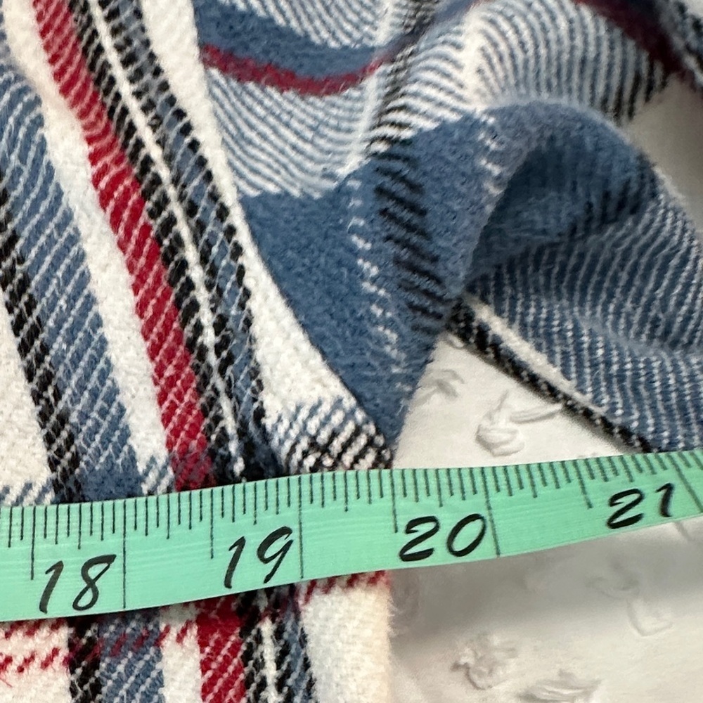 Maurices Red and Blue Plaid Shirt - Picture 13 of 14